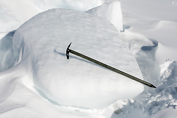 Image showing Ice axe