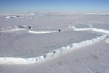 Image showing Sea ice on Antarctica