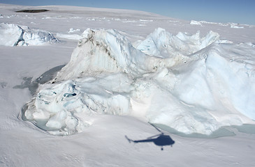 Image showing Sea ice on Antarctica