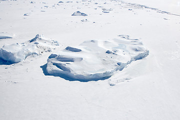 Image showing Sea ice on Antarctica