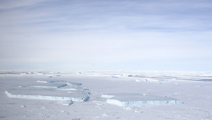 Image showing Sea ice on Antarctica