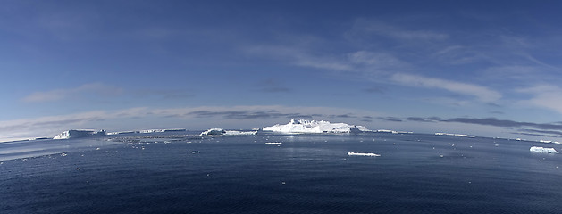 Image showing Icebergs on Antarctica