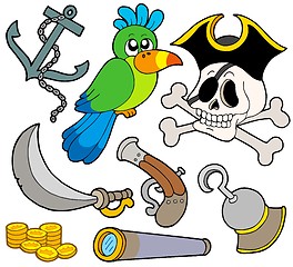 Image showing Pirate collection 9