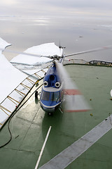 Image showing Russian helicopter