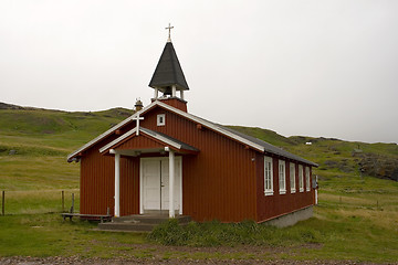 Image showing Wooden church