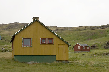 Image showing Greenland houses
