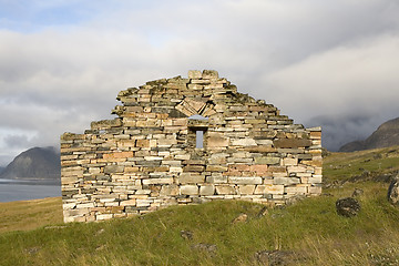 Image showing Remains of viking church