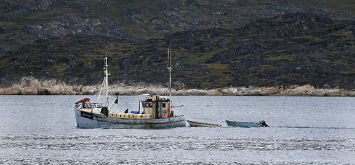 Image showing Fishing boat