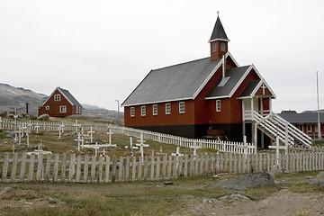 Image showing Church in Appilatoq, Greenland