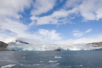 Image showing Glacier in Napassorsuaq Fjord