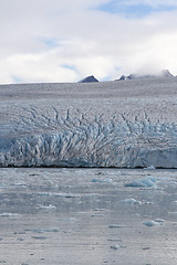 Image showing Front of a glacier