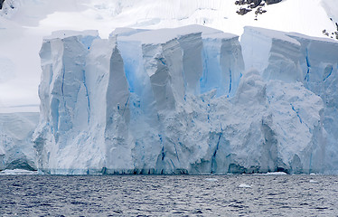 Image showing Glacier in Paradise Bay