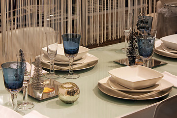 Image showing Contemporary table