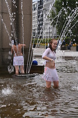 Image showing Summer parade