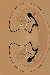Image showing Digital Abstract Art - Ear
