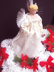 Image showing Christmas angel decoration