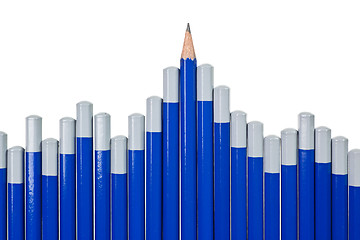 Image showing Pencil chart