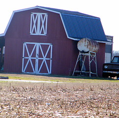Image showing Barn on the farm