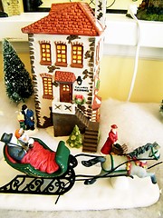 Image showing Christmas house decoration