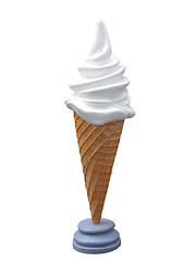 Image showing Softy ice cream