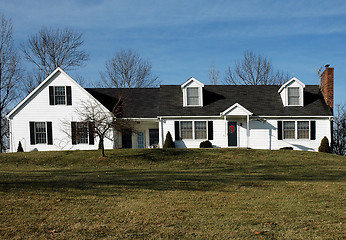 Image showing Ranch House in Winter