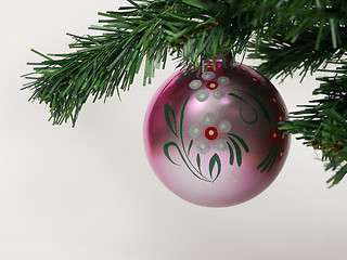 Image showing Christmas tree ornament