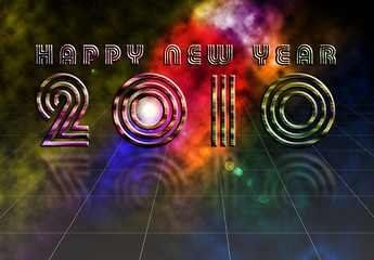 Image showing Happy New Year 2010