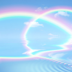 Image showing Heavenly Rainbow Beauty