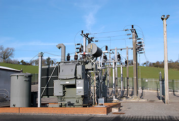 Image showing Electrical Power Sub Station