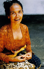 Image showing Balinese woman