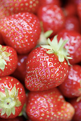 Image showing Fresh strawberries.