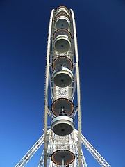 Image showing Ferris Wheel - sideview 