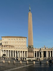 Image showing Saint Peter square - Vatican