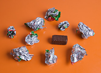 Image showing Last chokolate
