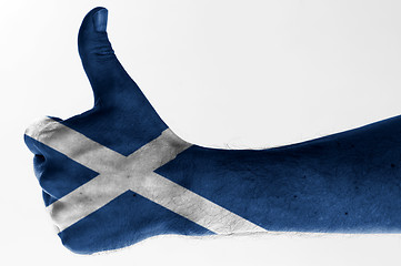 Image showing thumb up schottland