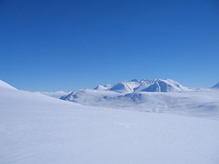 Image showing white mountains 