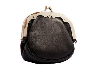 Image showing black closed purse