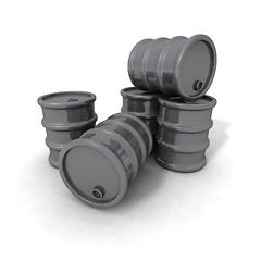 Image showing Gray Barrels