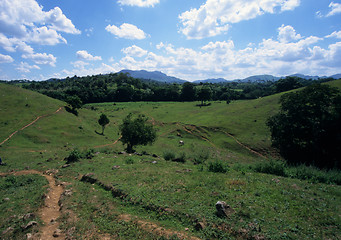 Image showing countryside landscape in Dominican republic