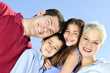 Image showing Happy family portrait