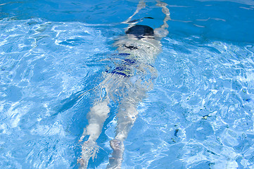 Image showing GIRL UNDERWATER