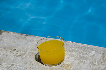 Image showing Orange juice.Pool 