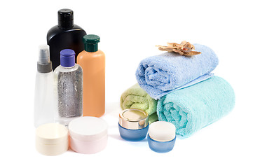 Image showing Spa accessories