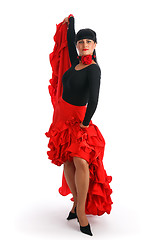 Image showing Flamenco dancer