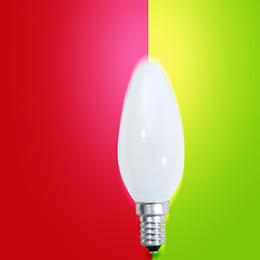 Image showing White bulb