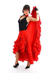 Image showing Flamenco dancer