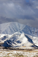 Image showing Mountains in Winter