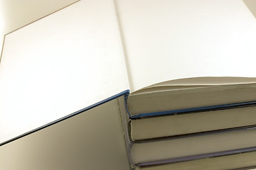 Image showing Old Books Stacked Up