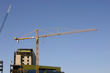 Image showing Construction site & the Crane