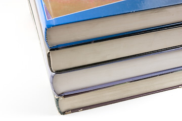 Image showing Books Stacked Up